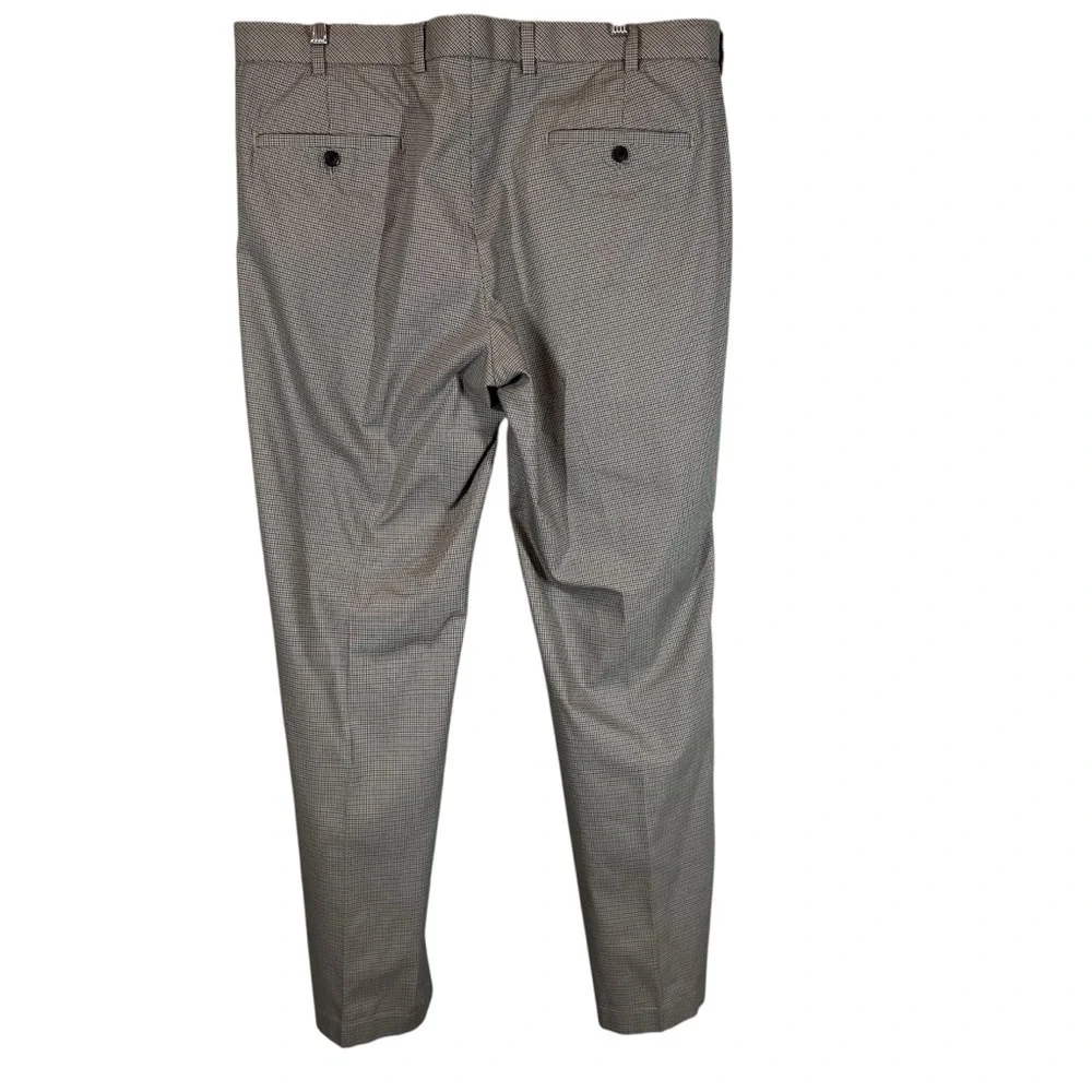BROOKS BROTHERS Clark Fit Chino Pants Men's 38 X 32 Flat Front Trouser Patterned